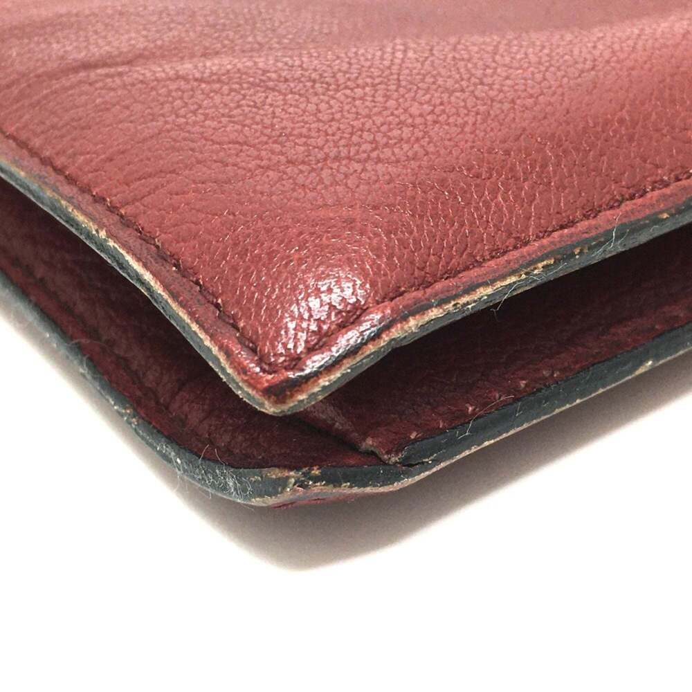 CHRISTIAN DIOR Vintage Red Leather Shoulder Bag - Picture 5 of 13